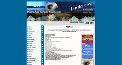 Desktop Screenshot of casadaspedrasbrasileiras.com